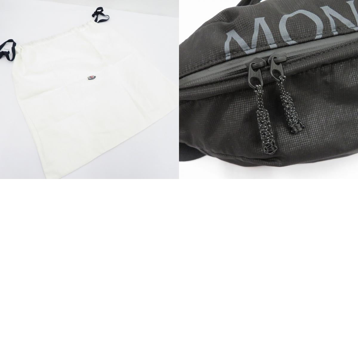 MONCLER | モンクレール ALCHEMY BELT BAG ウエストバッグ M3409 ブラック【瀬戸大橋店】