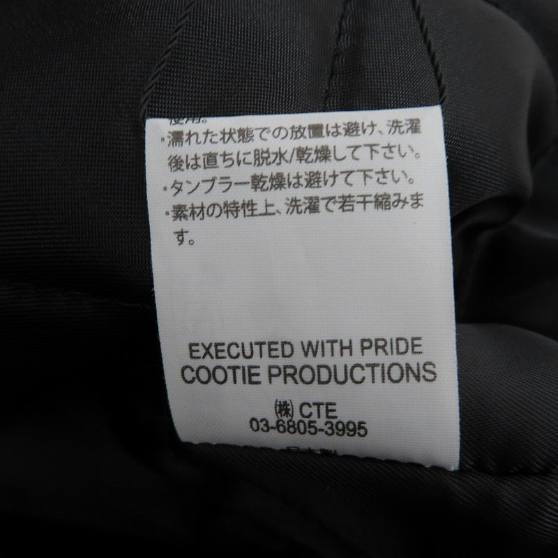 COOTIE | クーティー Padded Fleece CPO JKT その他アウター CTE-25A229 ブラック サイズ:XL【瀬戸大橋店】