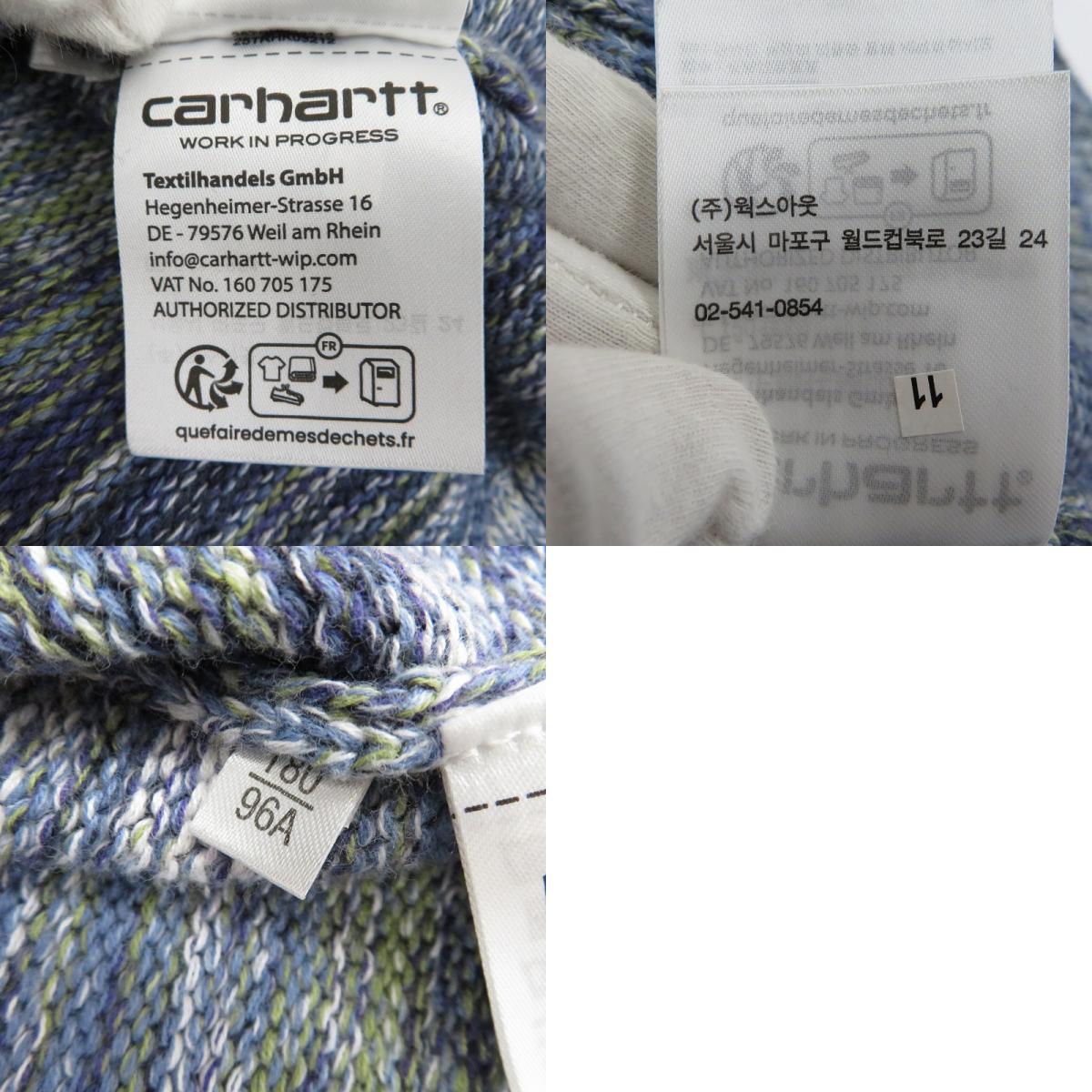 Carhartt WIP | カーハートダブリューアイピー Keenan Sweater ニット I036171 ブルー サイズ:L【瀬戸大橋店】