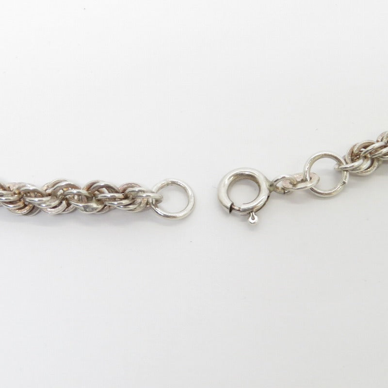 ロープネックレス/39g ネックレス シルバー【瀬戸大橋店】