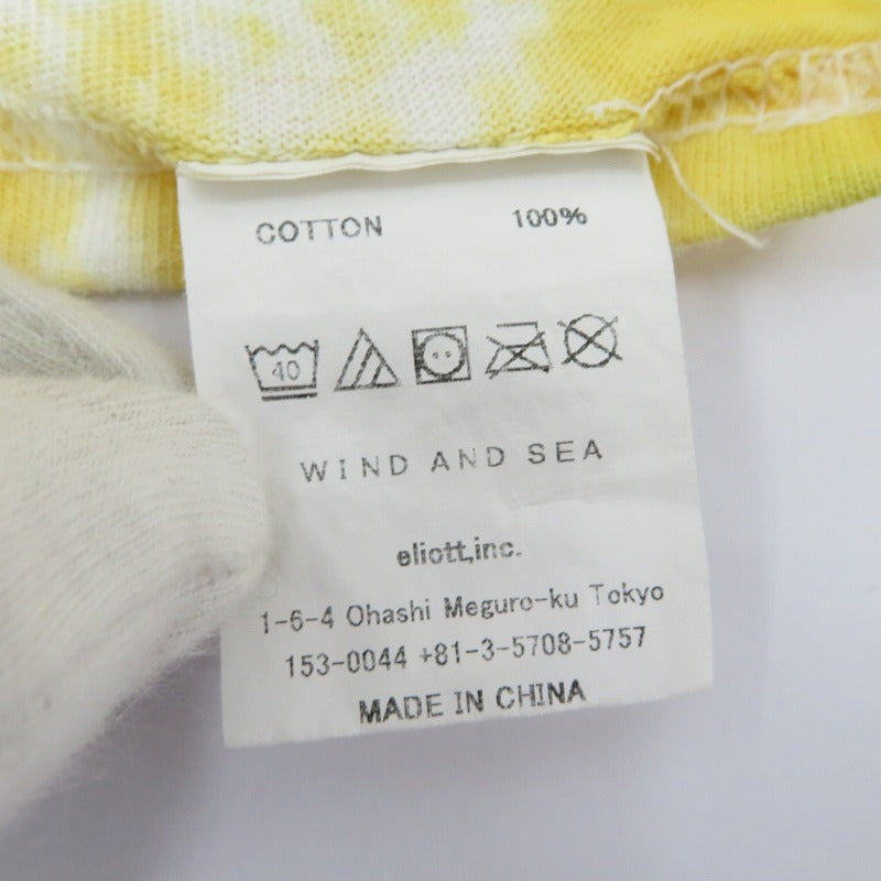 WIND AND SEA | ウィンダンシーウインダンシー タイダイ 半袖Tシャツ マルチカラー サイズ:M【瀬戸大橋店】