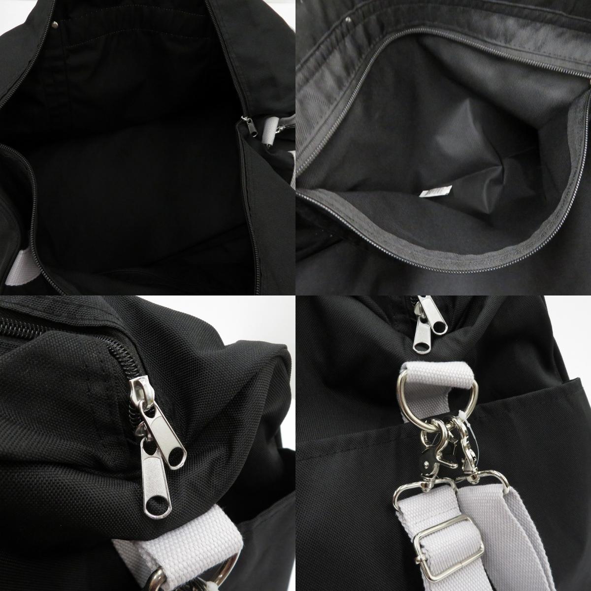 SAPEur | サプール CLUB BAG ボストンバッグ ブラック【瀬戸大橋店】