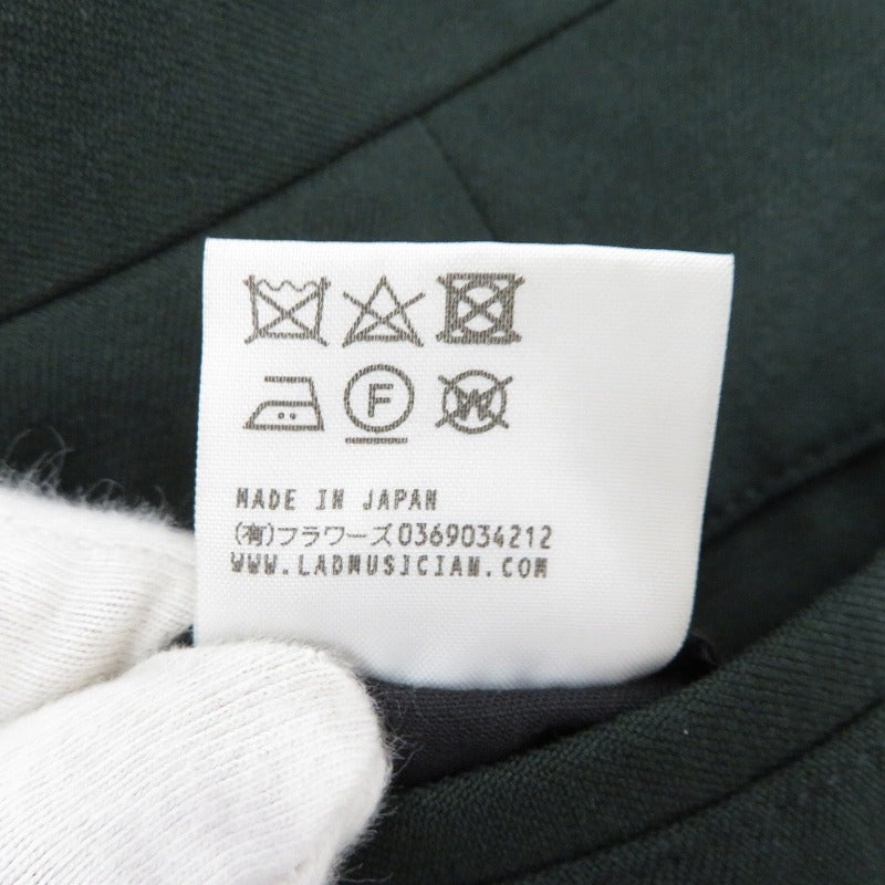 LAD MUSICIAN | ラッドミュージシャン GATHER TAPERED SLACKS その他ボトムス 2219-553 グリーン サイズ:42【瀬戸大橋店】
