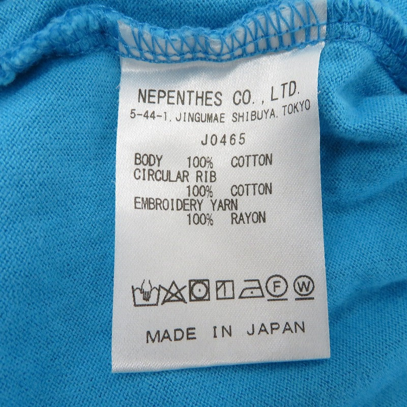 Needles | ニードルス JEANS FACTORY L/S TEE 長袖Tシャツ J0465 ライトブルー【瀬戸大橋店】
