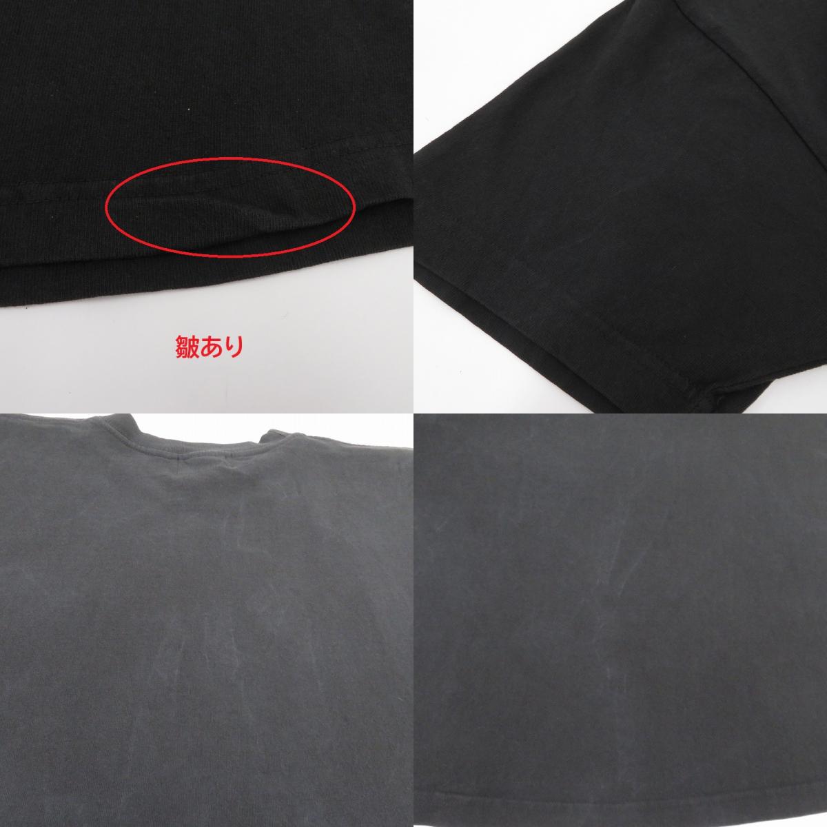 BREATH クラックプリント 半袖Tシャツ BR23SS-T7009 ブラック サイズ:L【瀬戸大橋店】