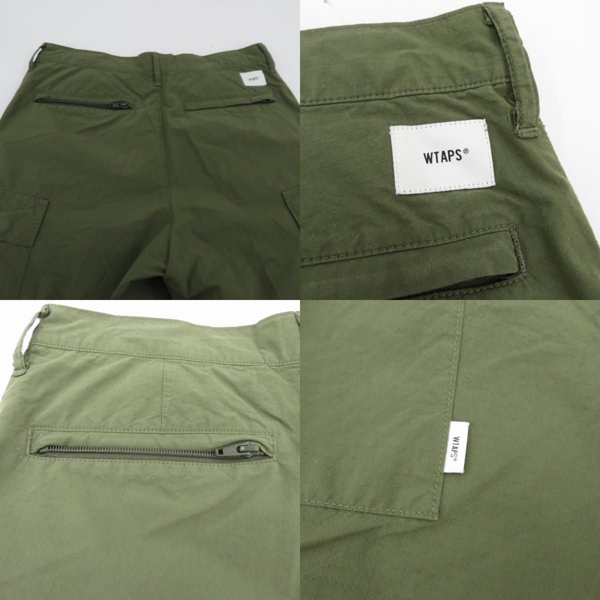 W)TAPS | ダブルタップス BGT TROUSERS NYCO RIPSTOP 22aw パンツ 222WVDT-PTM06 カーキ サイズ:2【瀬戸大橋店】