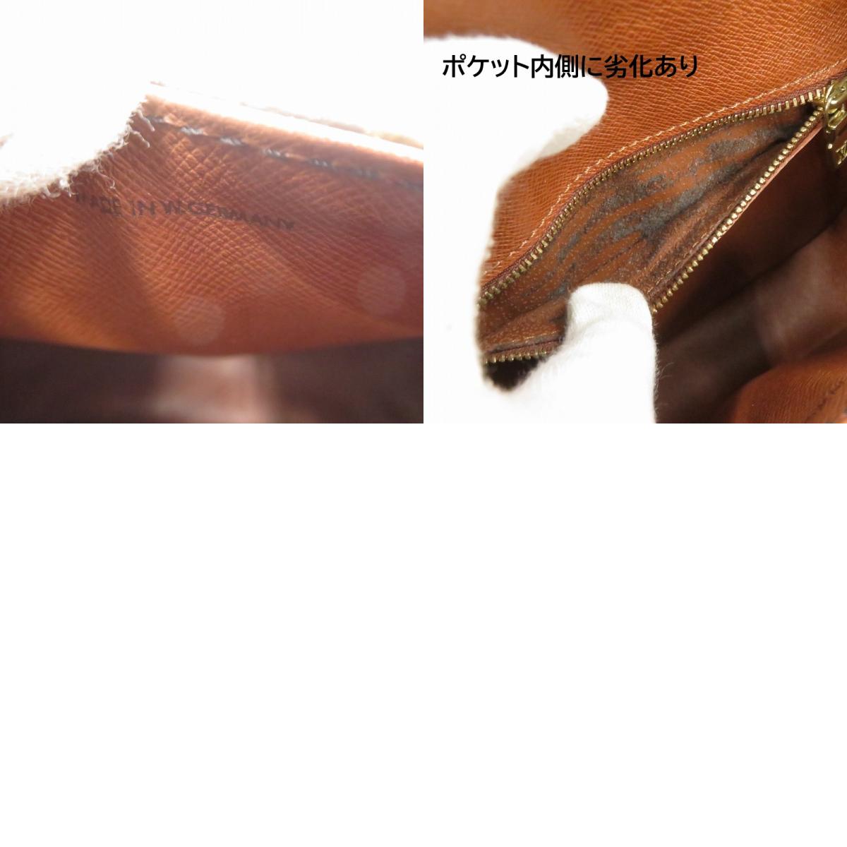 LOUIS VUITTON | ルイ・ヴィトン モノグラム サンクルー MM ショルダーバッグ M51243 ブラウン【瀬戸大橋店】