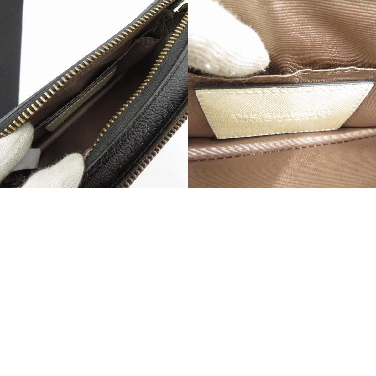 MARC JACOBS | マークジェイコブス ザ スナップショット ショルダーバッグ M0012007 ベージュ【瀬戸大橋店】