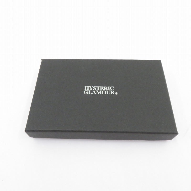 HYSTERIC GLAMOUR | ヒステリックグラマー フラグメントケース コインケース 02221QG04996 ブラック【瀬戸大橋店】