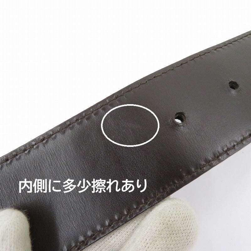 GUCCI | グッチ グッチシマ インターロッキングG ベルト 114876・1476 サイズ:85/34 ブラウン【瀬戸大橋店】