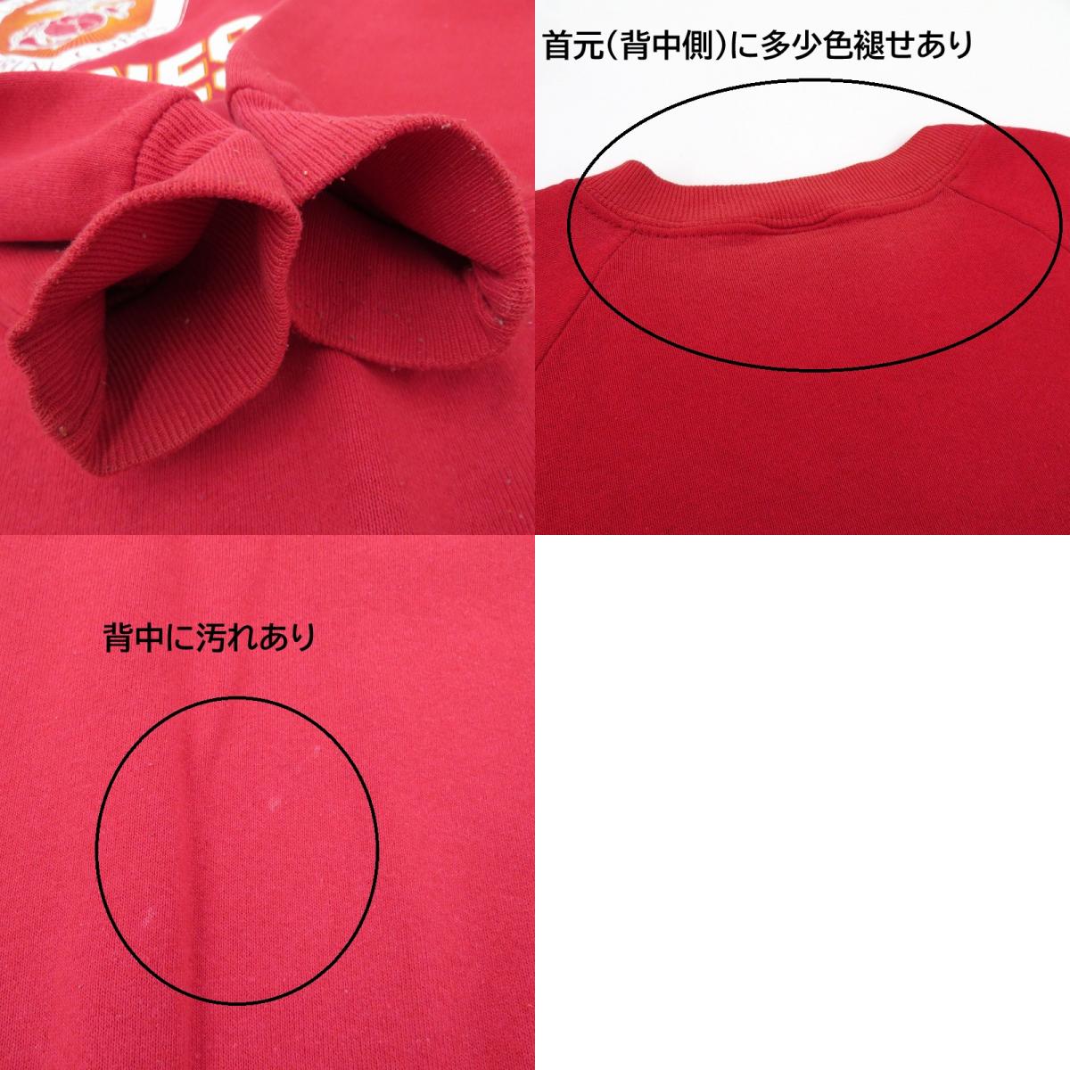 MILITARY衣料 | ミリタリーイリョウ US MARINES 80’ スウェット レッド サイズ:M【瀬戸大橋店】