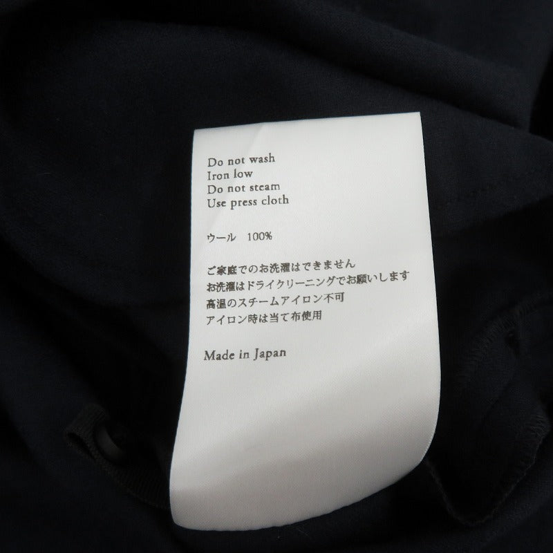 no control air | ノーコントロールエアー ウール ガウン その他アウター ネイビー サイズ:38【瀬戸大橋店】