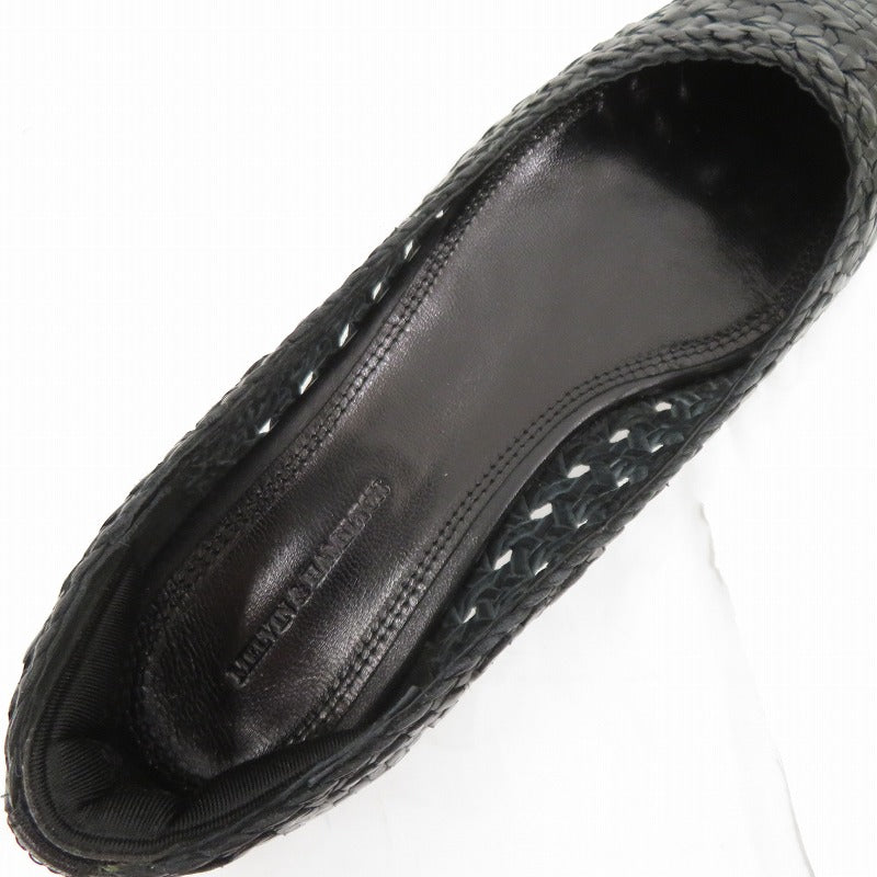 MELVIN&HAMILTON ELYSSA 25SS パンプス ブラック サイズ:38【瀬戸大橋店】