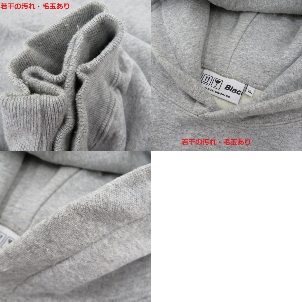 BlackEyePatch | ブラックアイパッチ TECHWEAR HOODIE パーカー グレー サイズ:XL【瀬戸大橋店】