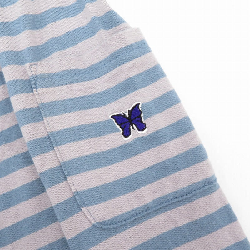 Needles | ニードルス L/S Crew Neck Tee 長袖Tシャツ ブルー サイズ:M【瀬戸大橋店】