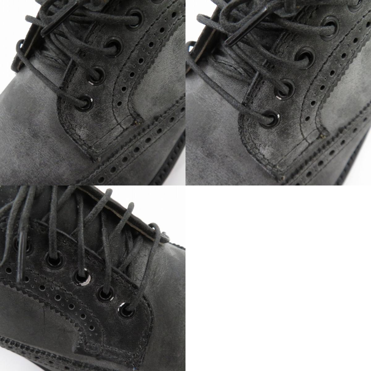 ALDEN | オールデン Long Wing Blucher その他靴 9785S ブラック 25cm【瀬戸大橋店】