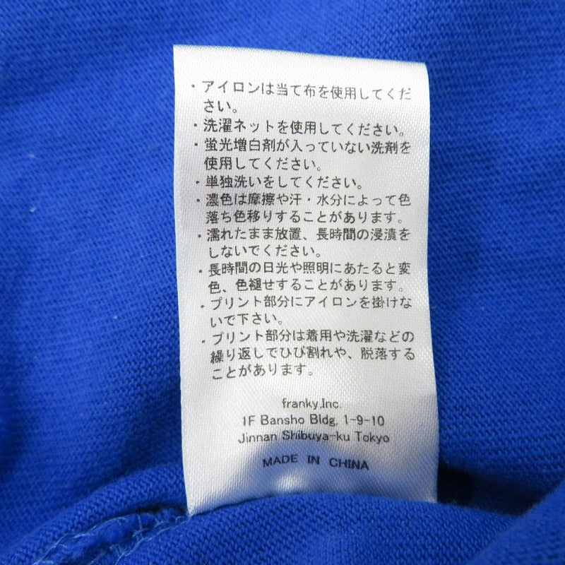 WIND AND SEA | ウィンダンシーウインダンシー EDGE LOGO L/S TEE 長袖Tシャツ WDS-O-SRET-24-Q1-CS-02 ブルー サイズ:L【瀬戸大橋店】