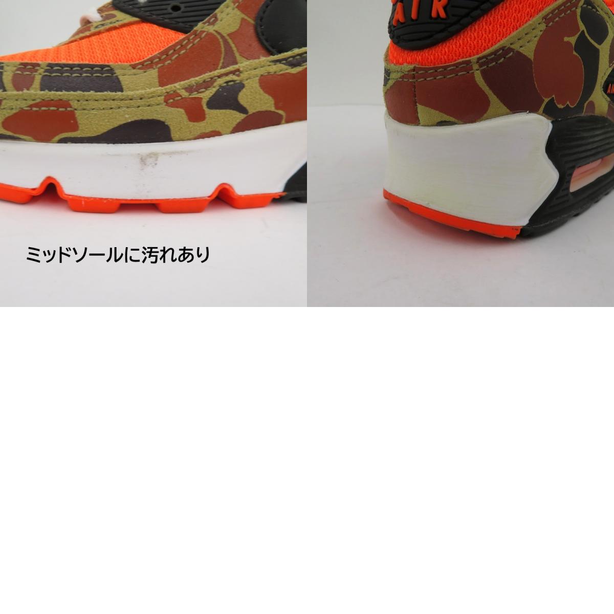 NIKE | ナイキ Air Max 90 "Orange Camo" エアマックス90 "オレンジカモ" スニーカー CW4039-800 オレンジ 28cm【瀬戸大橋店】