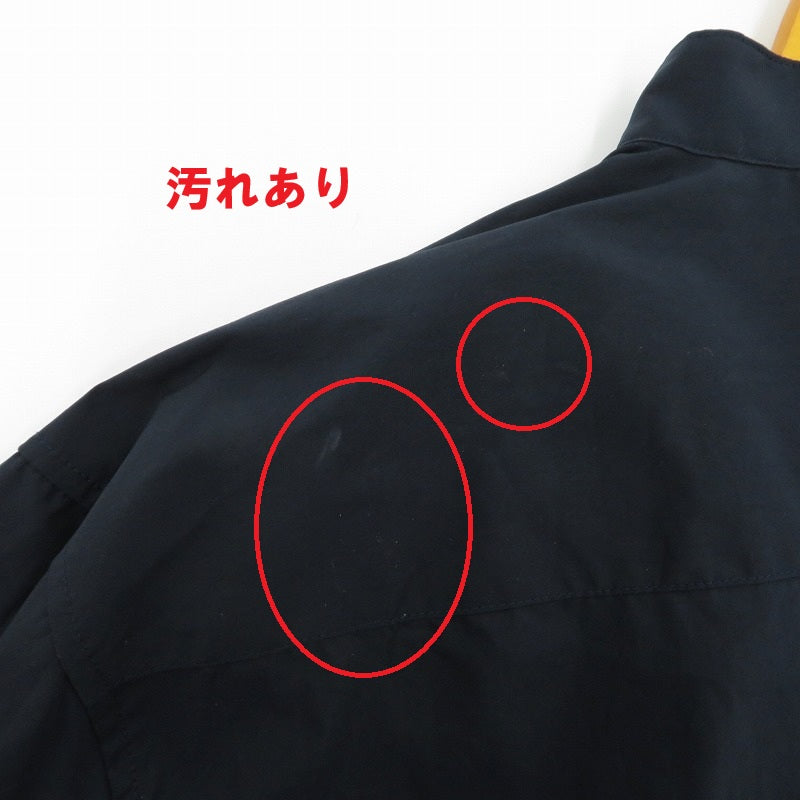 PULLOVER SHIRT(NAVY) 長袖シャツ ネイビー サイズ:1【瀬戸大橋店】