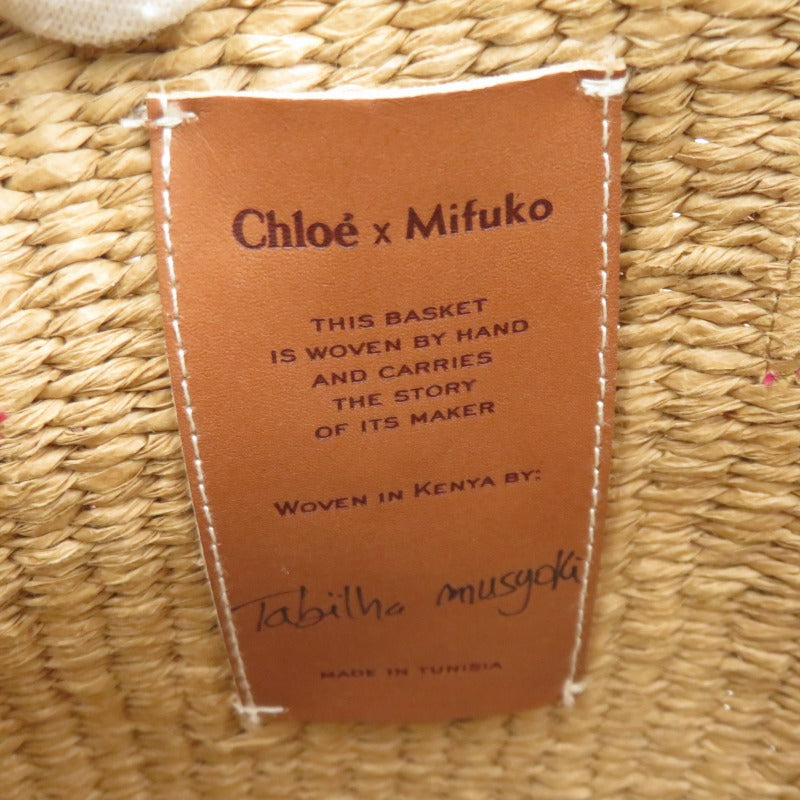 Chloe | クロエ ×Mifuko バスケットバッグ ハンドバッグ ブラウン【瀬戸大橋店】