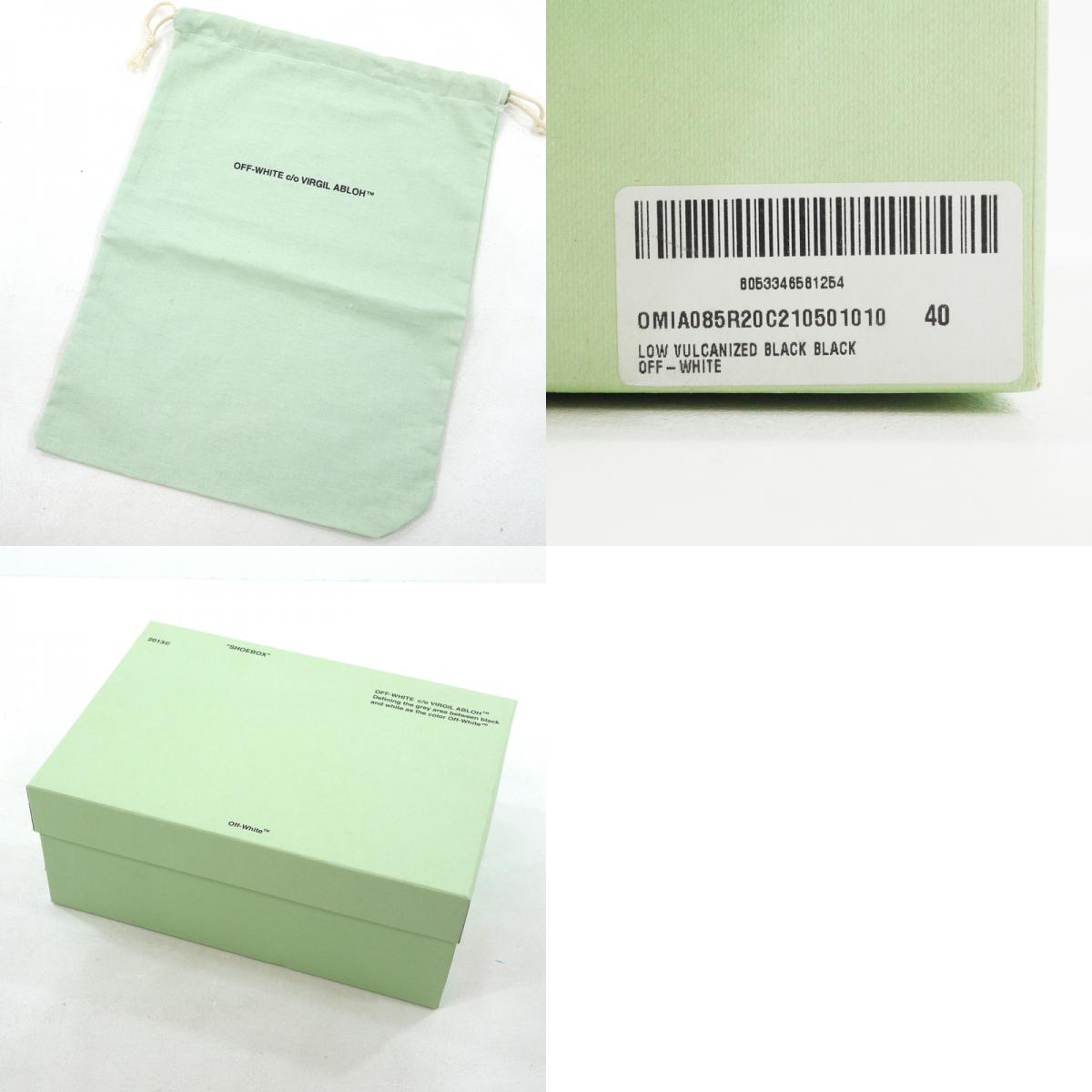 OFF-WHITE | オフホワイト スニーカー ブラック サイズ:40【尾張小牧店】