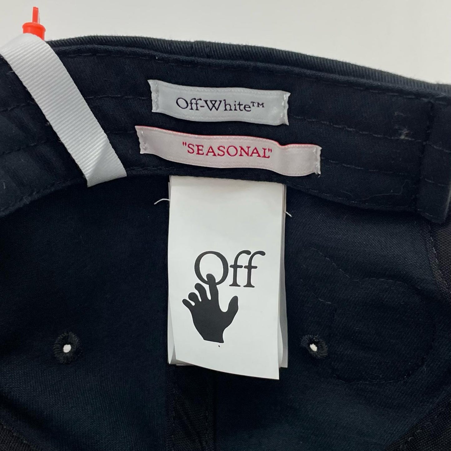 OFF-WHITE | オフホワイト キャップ ブラック【尾張小牧店】