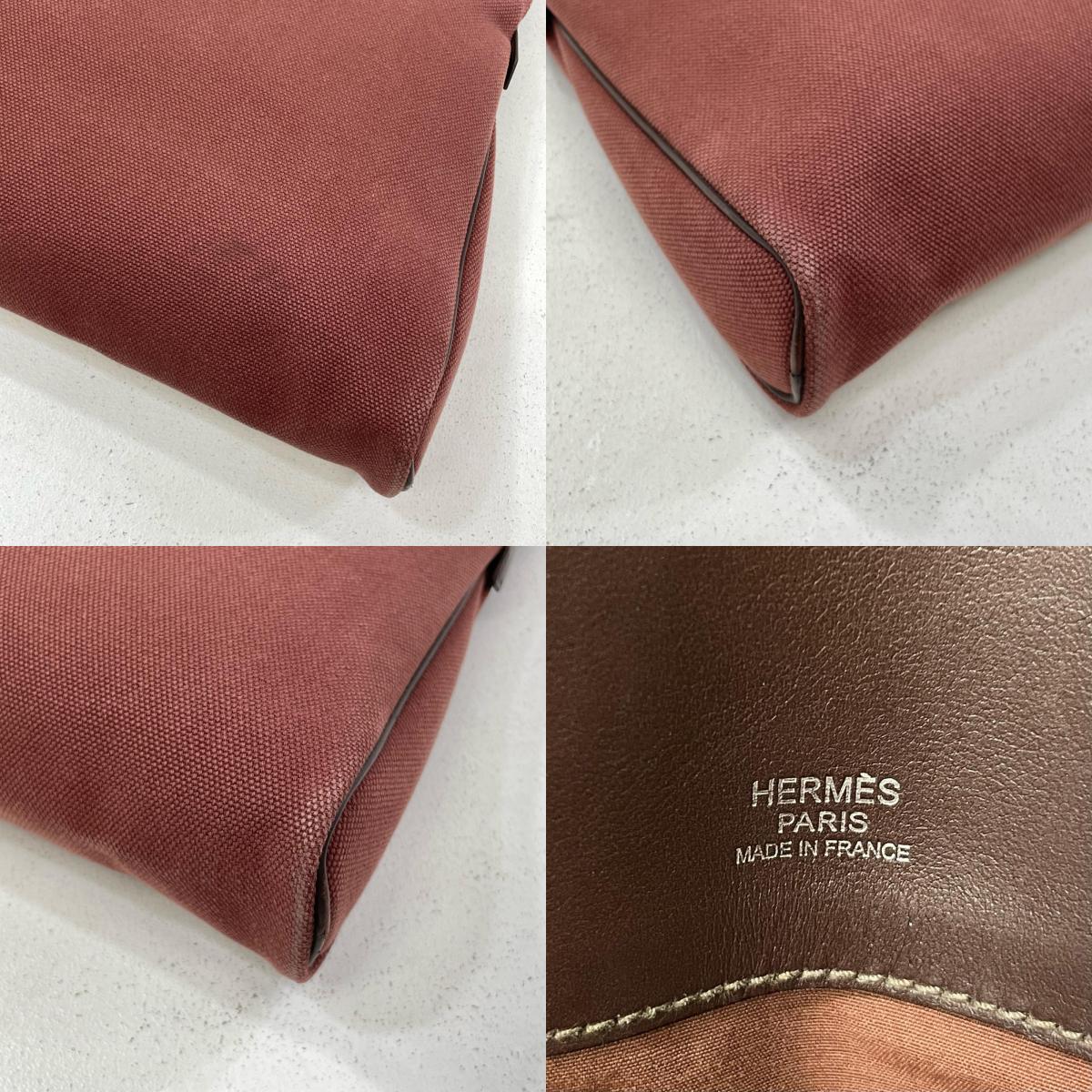 【中古】HERMES | エルメス サックイブー ハンドバッグ バーガンディー ボルドー ワインレッド【尾張小牧店】
