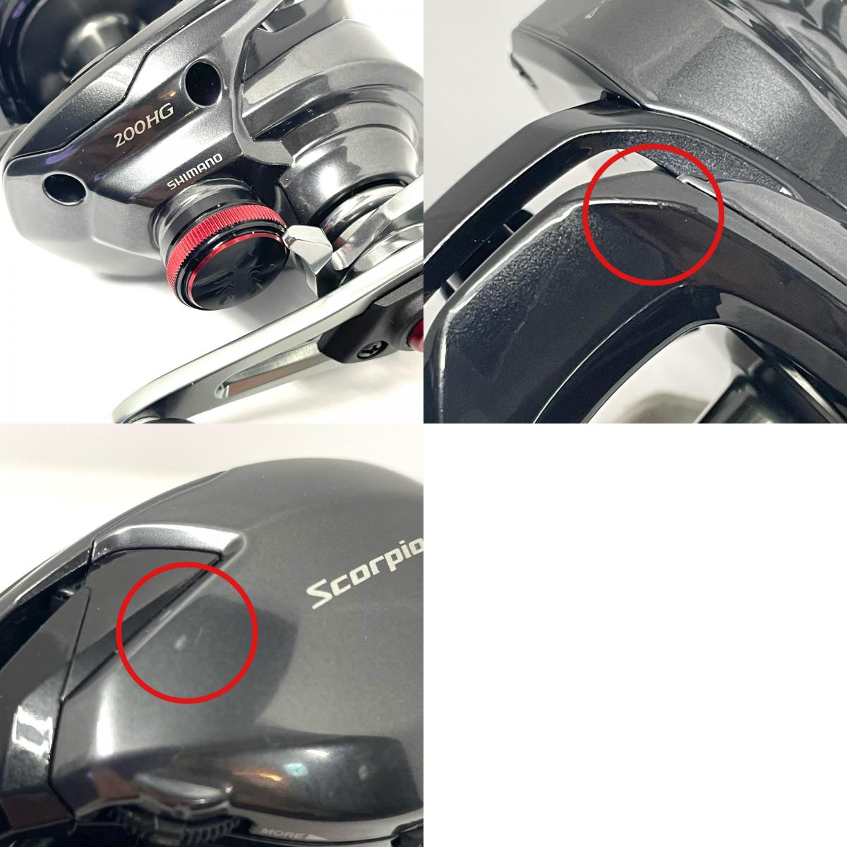 【フィッシング/釣り/釣具/リール】 【ベイトリール/右ハンドル】SHIMANO | シマノ ※付属品なし 24スコーピオン MD200【尾張小牧店】