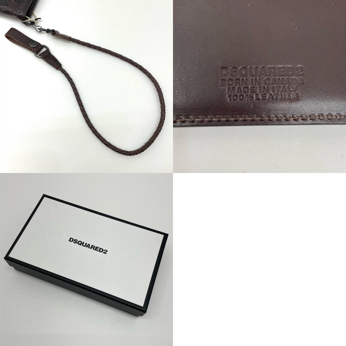DSQUARED2 | ディースクエアード 長財布 ブラウン【尾張小牧店】