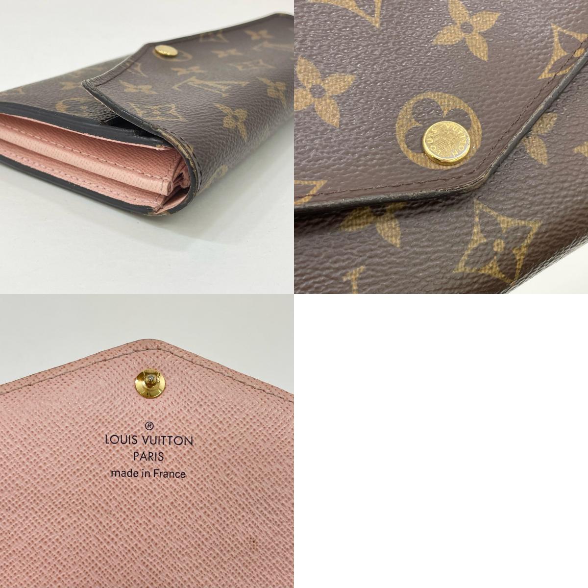 LOUIS VUITTON | ルイ・ヴィトン 長財布 ブラウン×ピンク【尾張小牧店】