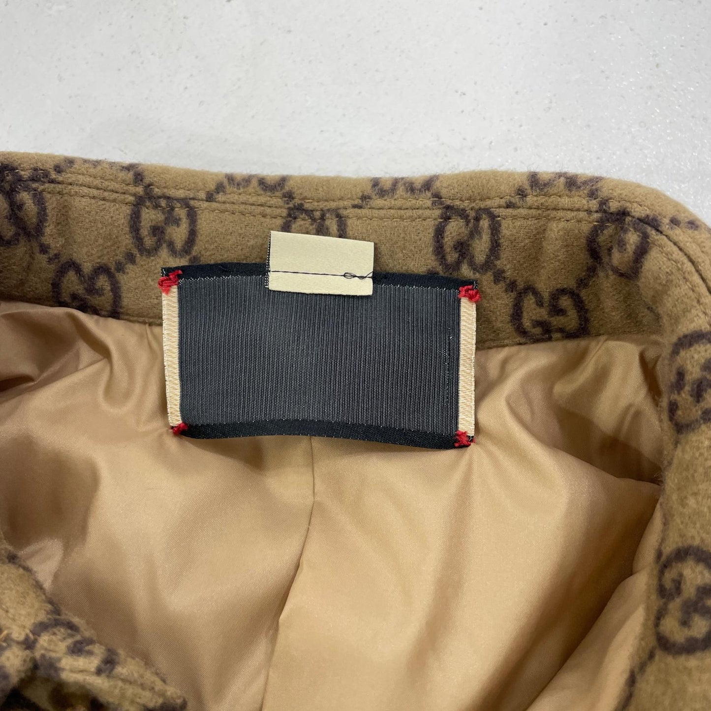 GUCCI | グッチ 長袖シャツ 762183 ZAPDW ブラウン サイズ:44【尾張小牧店】