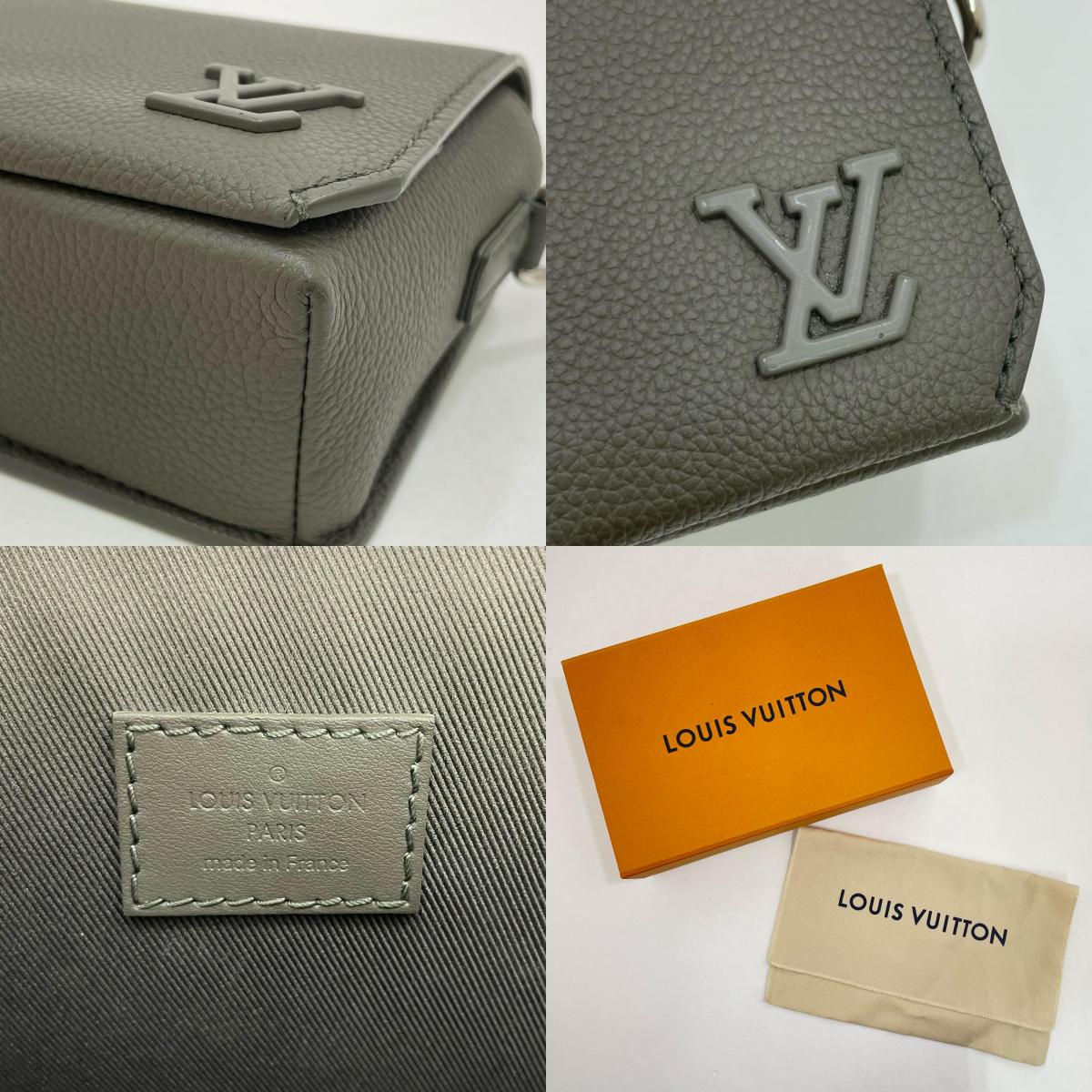 【中古】LOUIS VUITTON | ルイ・ヴィトン ファストライン ウェアラブル ウォレット LV アエログラム ショルダーバッグ M82086 カーキ【尾張小牧店】