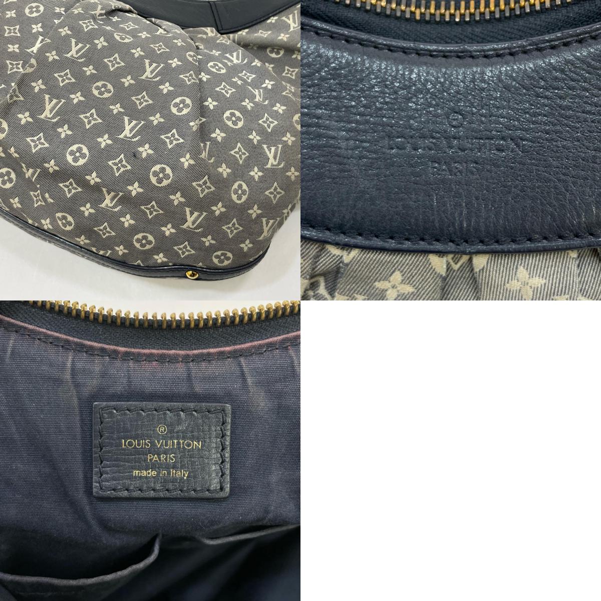 【中古】LOUIS VUITTON | ルイ・ヴィトン ラプソディーMM モノグラム ショルダーバッグ M40404 ネイビー【尾張小牧店】