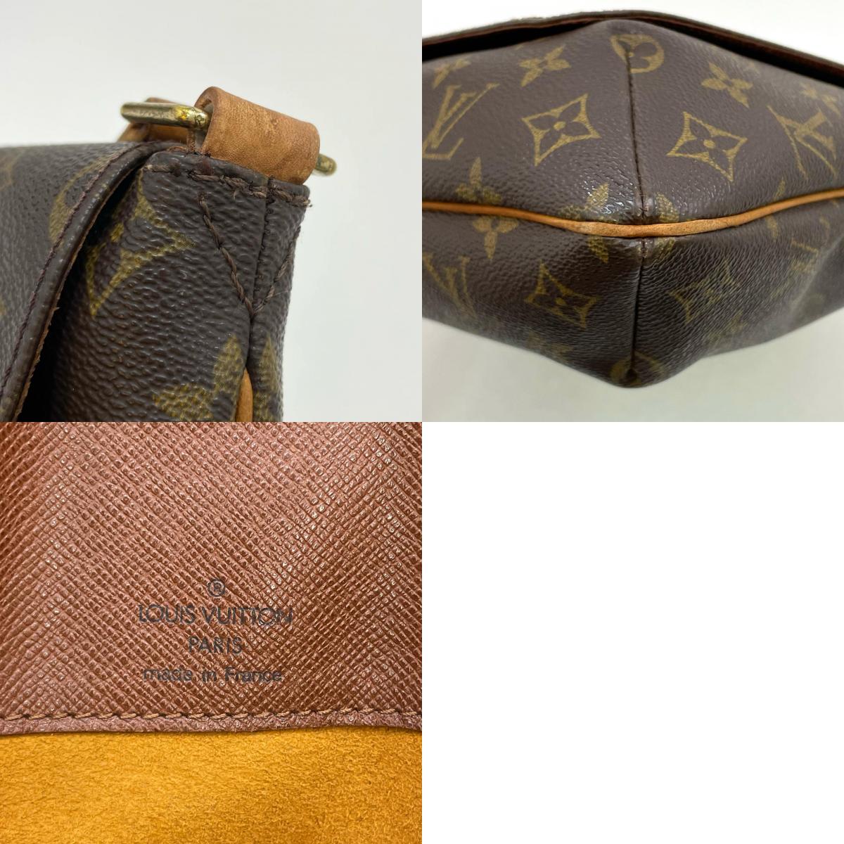 【中古】LOUIS VUITTON | ルイ・ヴィトン ミュゼット モノグラム ショルダーバッグ M51256 ブラウン【尾張小牧店】