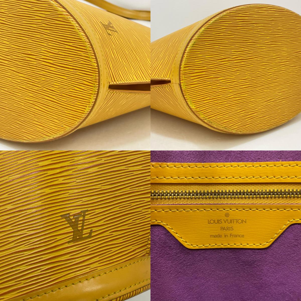 【中古】LOUIS VUITTON | ルイ・ヴィトン サンジャック エピ ショルダーバッグ トートバッグ M52269 イエロー【尾張小牧店】