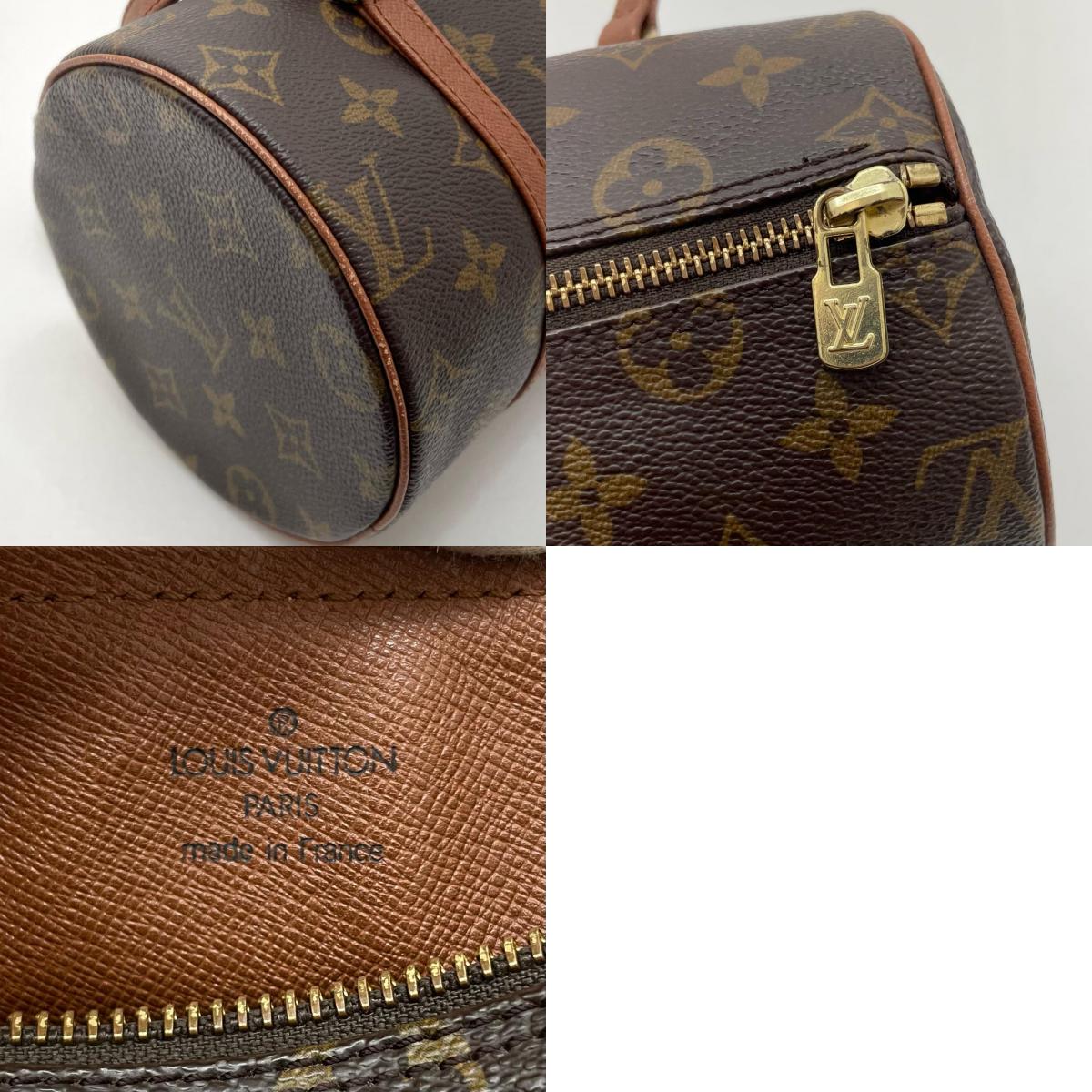 【中古】LOUIS VUITTON | ルイ・ヴィトン パピヨン26 初期 モノグラム ハンドバッグ ボストンバッグ M51366 ブラウン【尾張小牧店】