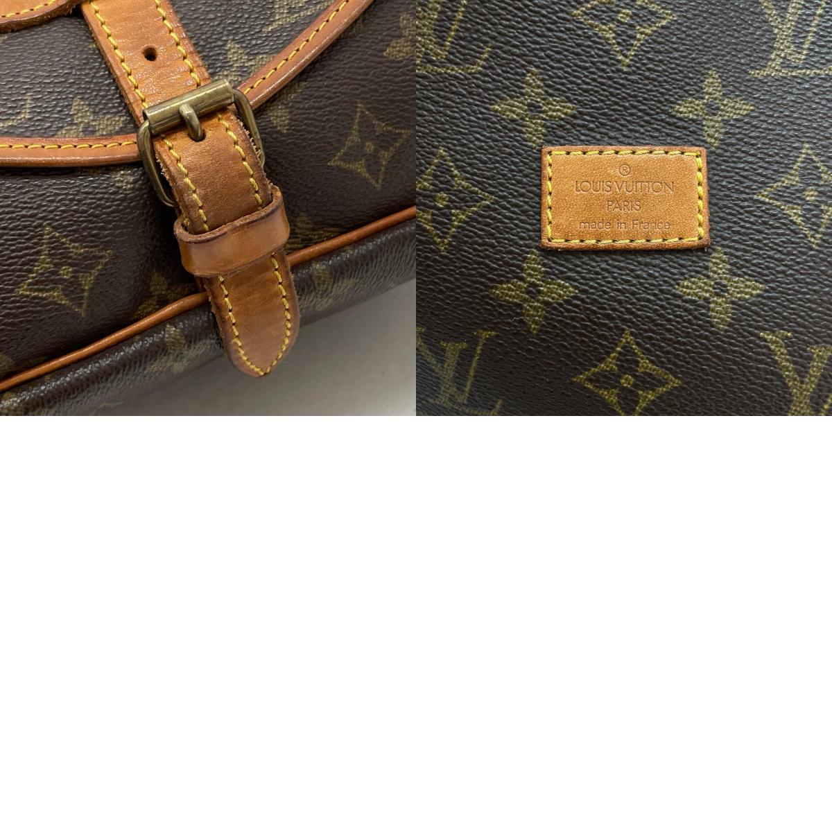 【中古】LOUIS VUITTON | ルイ・ヴィトン ソミュール30 ショルダーバッグ M42256 ブラウン【尾張小牧店】