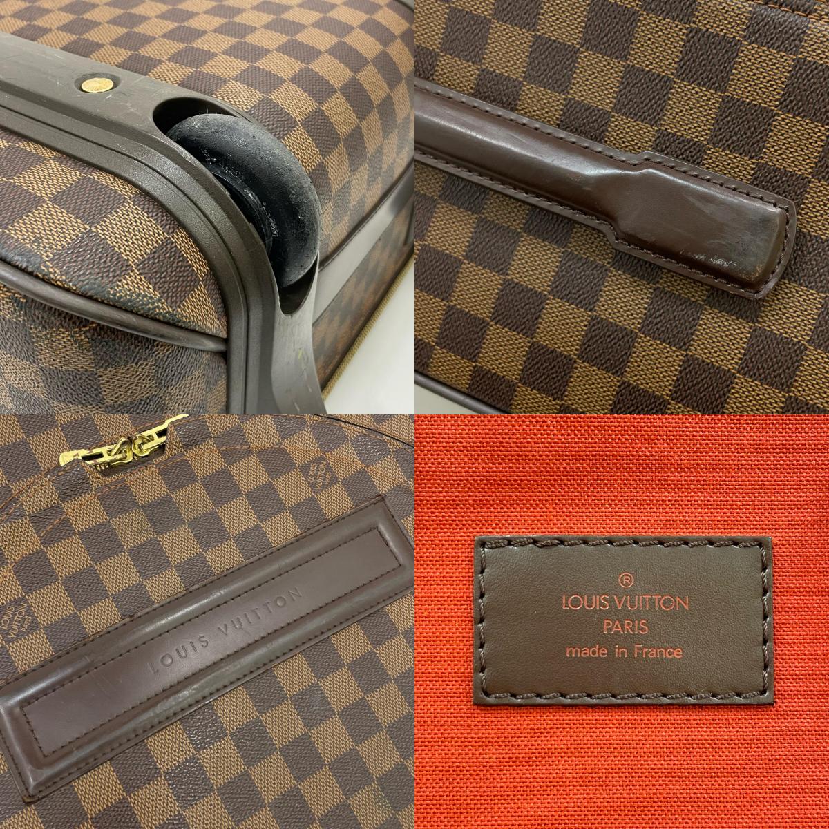 【中古】LOUIS VUITTON | ルイ・ヴィトン ぺガス55 ダミエ スーツケース キャリーバッグ N23294 ブラウン【尾張小牧店】