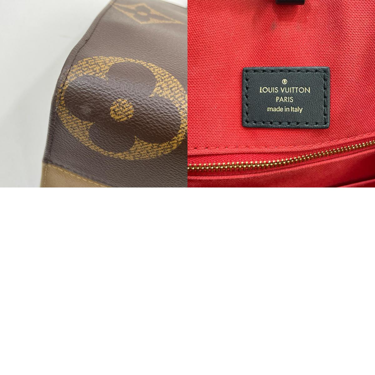 【中古】LOUIS VUITTON | ルイ・ヴィトン オンザゴーMM モノグラム ジャイアント リバース トートバッグ M45321 ブラウン【尾張小牧店】