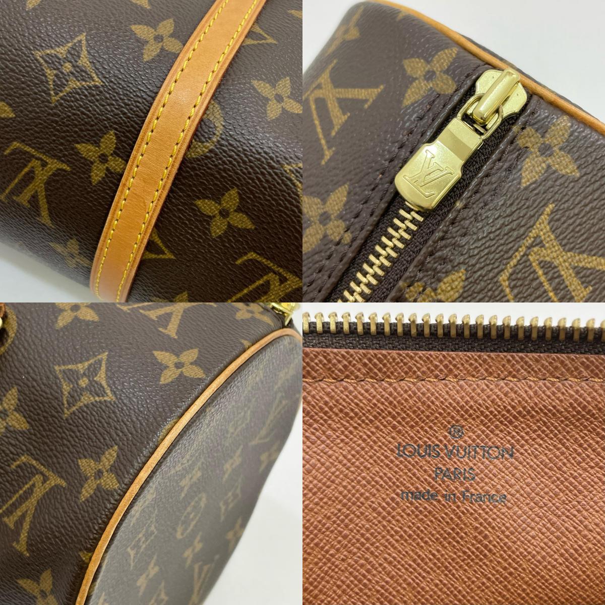 【中古】LOUIS VUITTON | ルイ・ヴィトン パピヨン30 モノグラム ハンドバッグ M51385 ブラウン【尾張小牧店】
