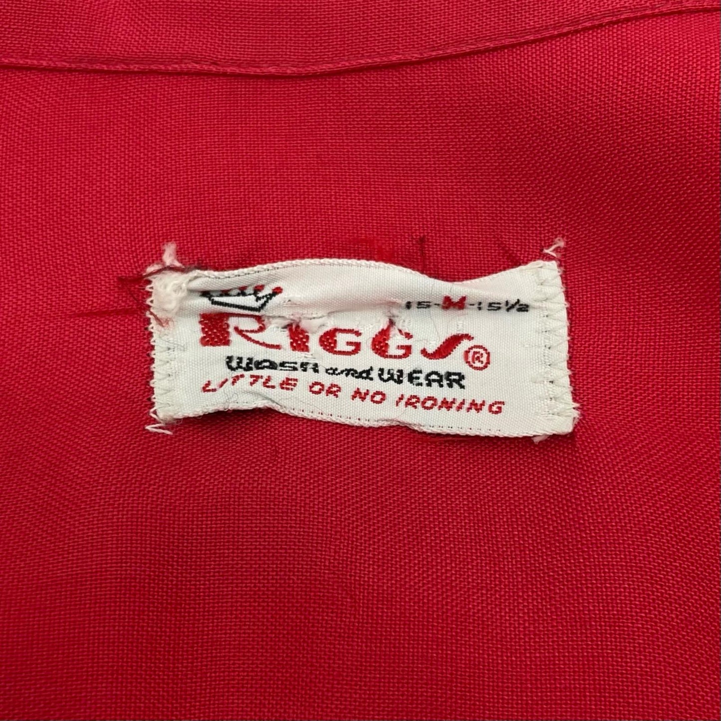 VINTAGE | ビンテージ レーヨンシャツ 半袖シャツ レッド サイズ:M【尾張小牧店】