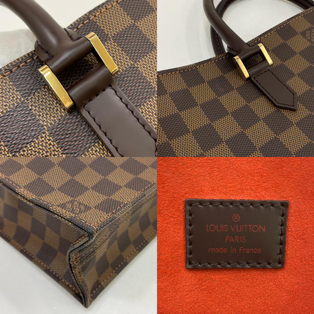 【中古】LOUIS VUITTON | ルイ・ヴィトン サックプラ ダミエ トートバッグ N51140 ブラウン【尾張小牧店】