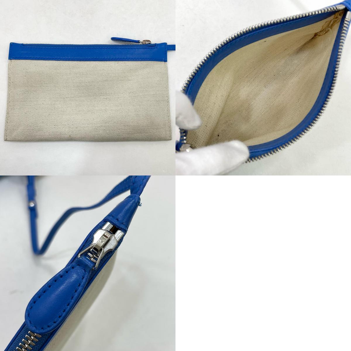 【中古】BALENCIAGA | バレンシアガ カバスS ハンドバッグ ホワイト×ブルー【尾張小牧店】