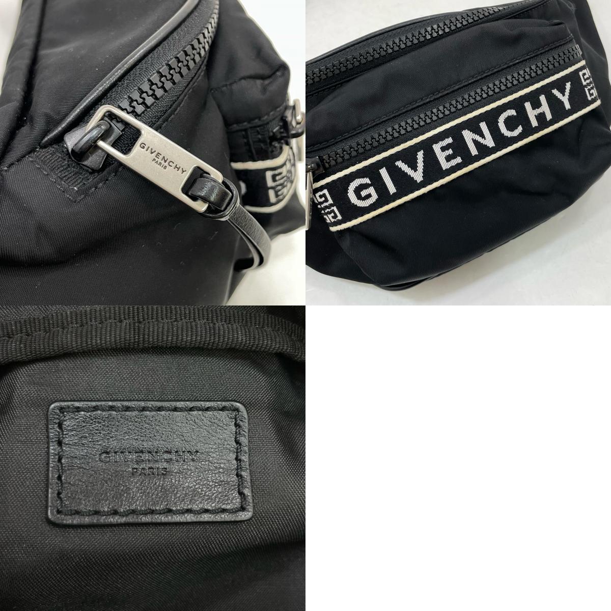 【中古】GIVENCHY | ジバンシィ GIVENCHY LIGHT 3-BUM BAG L ボディバッグ ウエストバッグ ウエストポーチ ブラック【尾張小牧店】