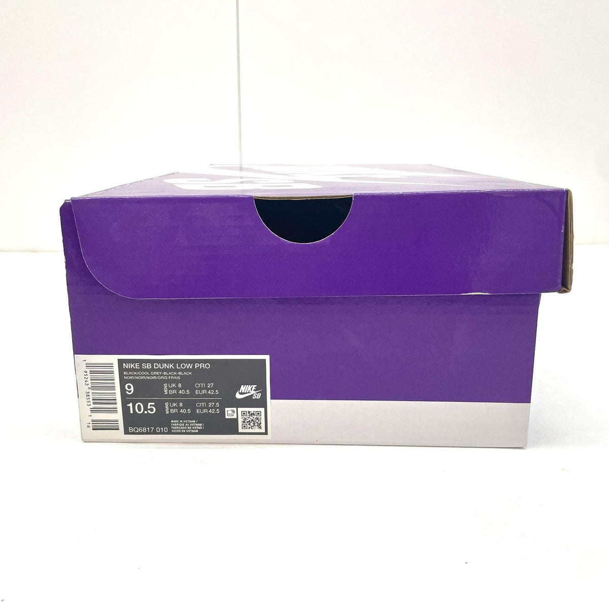 NIKE | ナイキ SB Dunk Low Pro スニーカー 27.0cm BQ6817-010 ブラック 27cm【尾張小牧店】