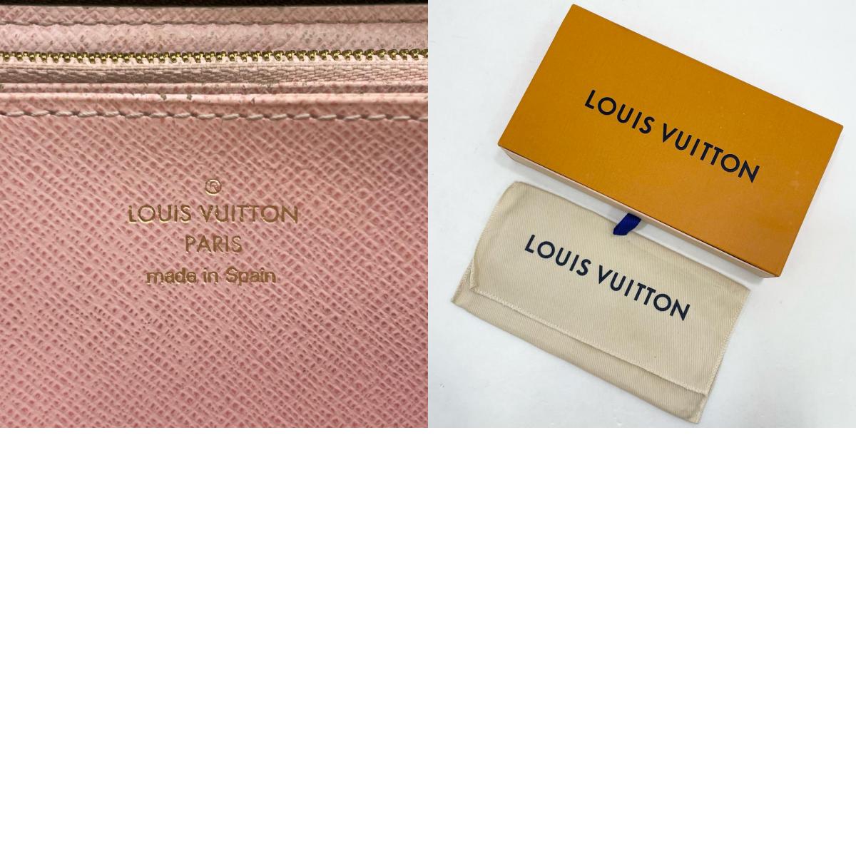 LOUIS VUITTON | ルイ・ヴィトン 長財布 ブラウン×ピンク【尾張小牧店】