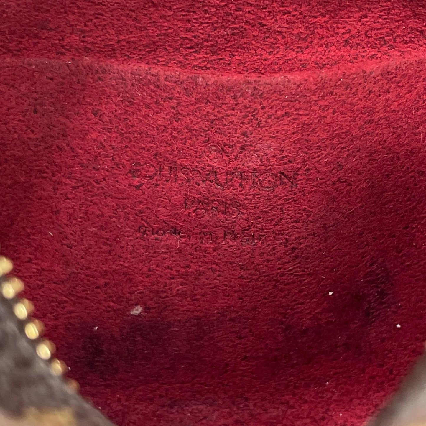 【中古】LOUIS VUITTON | ルイ・ヴィトン トゥルース ワピティ モノグラム ポーチ M58030 ブラウン【尾張小牧店】