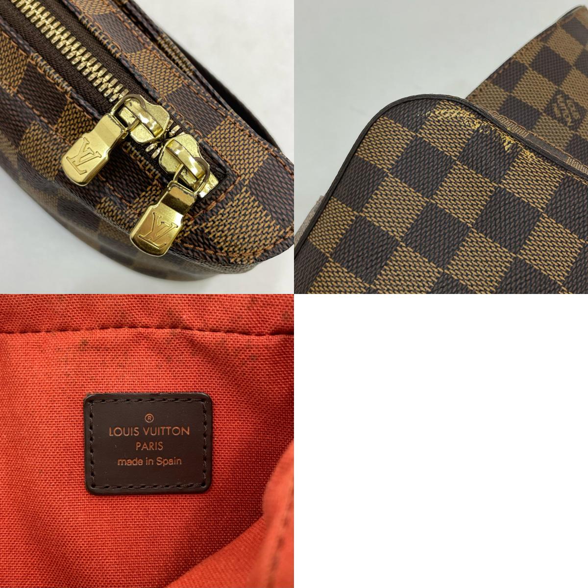 【中古】LOUIS VUITTON | ルイ・ヴィトン ジェロニモス ダミエ ボディバッグ ウエストバッグ ウエストポーチ N51994 ブラウン【尾張小牧店】