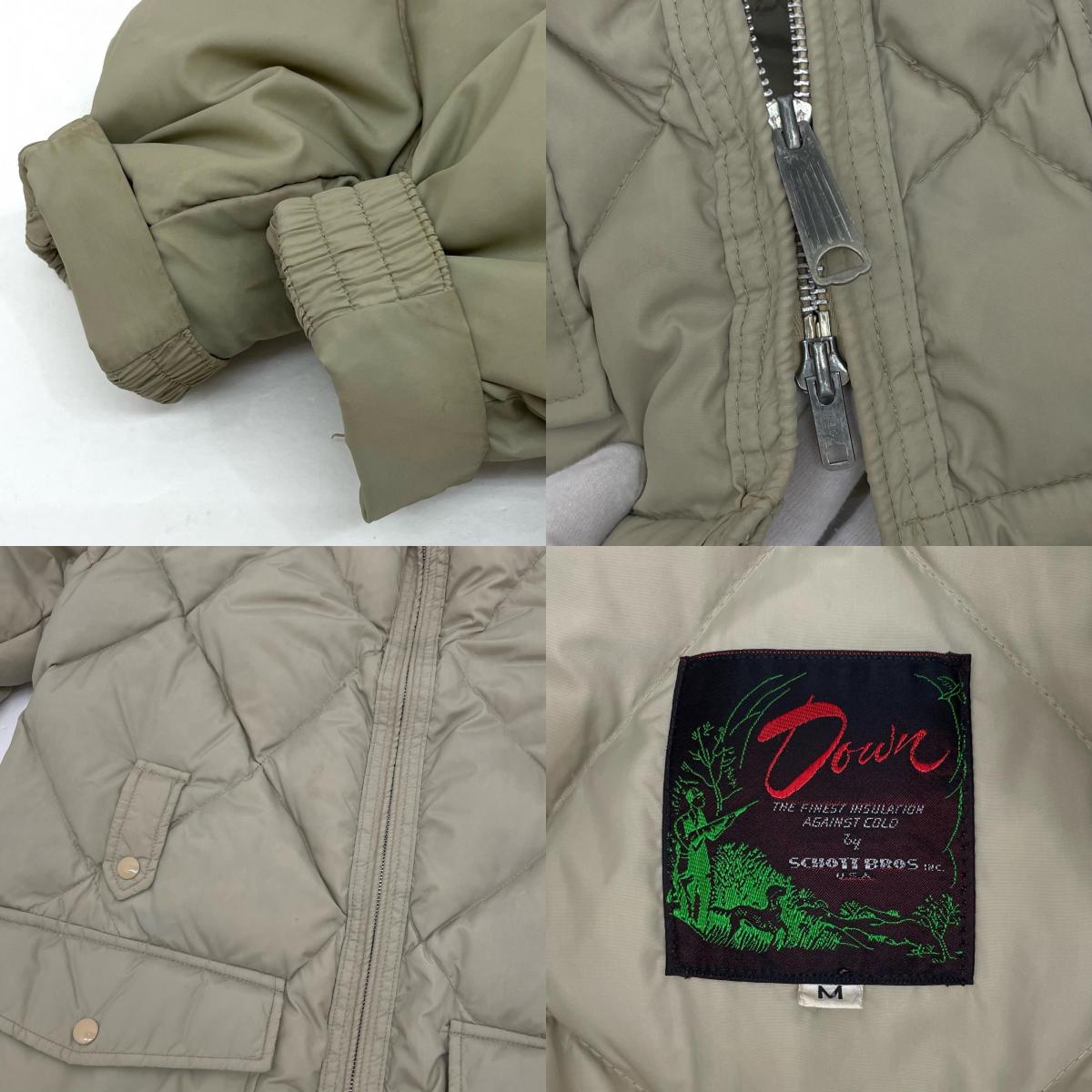 schott | ショット ダウンジャケット ベージュ サイズ:M【尾張小牧店】