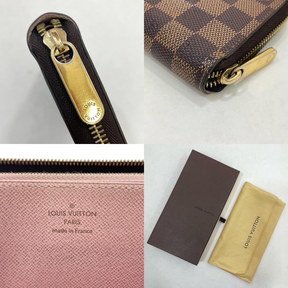 LOUIS VUITTON | ルイ・ヴィトン 長財布 ブラウン×ピンク【尾張小牧店】